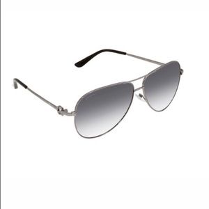 Salvatore Grey Gradient Aviator Men's Sunglasses